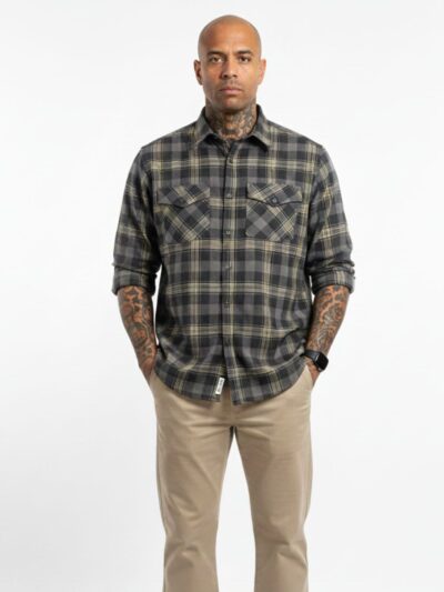 Ironwood Dusk Brushed Cotton Shirt | The Winter Arc Shirts Collection | Pehanoge
