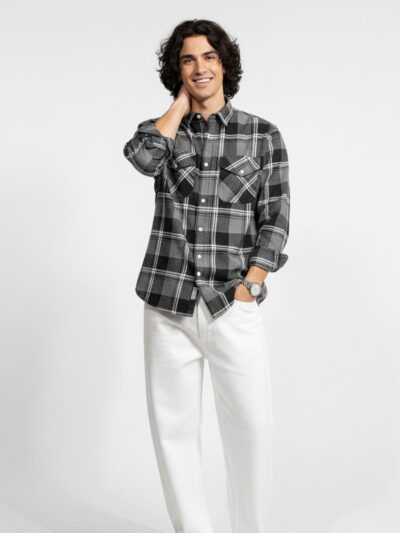 Urban Frost Brushed Cotton Shirt | The Winter Arc Shirts Collection | Pehanoge